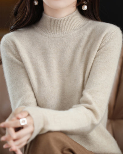 🔥 【Kup jeden, drugi dostaniesz gratis】 Sweter z golfem to obowiązkowy element Twojej zimowej garderoby--3769814