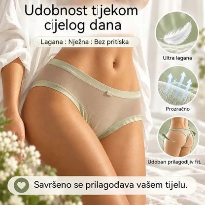 🩲🔥Pokretanje promocije 【6 komada】Ženske gaćice visokog struka od ledene svile