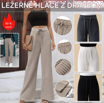 🔥【50% popust】🔥【M-3XL】【40-110KG】👖Nove ženske elastične ohlapne hlače