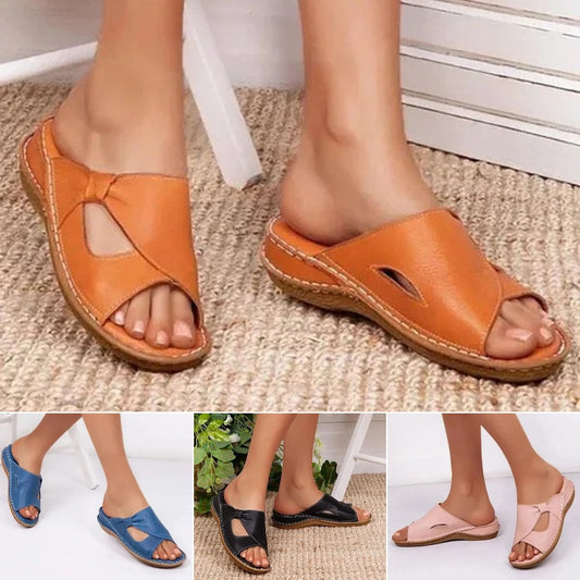 【Letnia wyprzedaż】🔥【rozmiary 35-43】👡Nowe modne, wygodne klapki damskie na plażę z miękką podeszwą