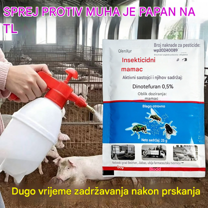 【10 pakiranja】🦟 Posebno dizajnirano za suzbijanje komaraca i muha na farmama, jedno pakiranje ubija buhe/skakavce/žohare/muhe/komarce!