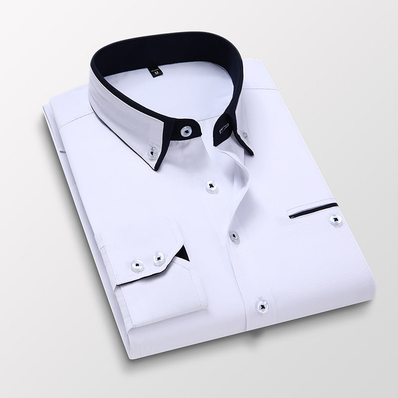 🎉【M-5XL】🔥👔 Letnia nowość, oddychająca męska koszula biznesowa w stylu casual