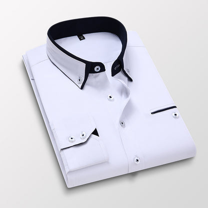 🎉【M-5XL】🔥👔 Letnia nowość, oddychająca męska koszula biznesowa w stylu casual