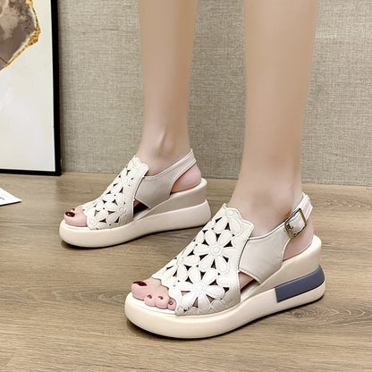 【35-40】Sandały na miękkiej podeszwie i buty w stylu retro 3651214