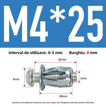 🗜✨【50 komada】Raztezna matica za zakivanje vijka M4M5M6