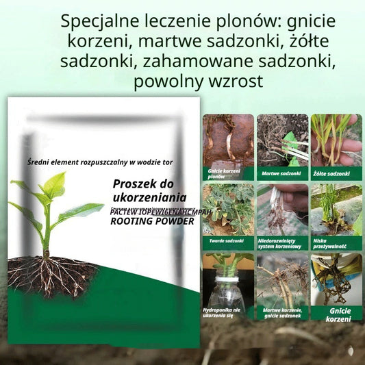 🌱🌷【Kup 5, dostajesz 5 gratis】 Szybko działający proszek do ukorzeniania, środek do ukorzeniania roślin, szybko działający nawóz złożony
