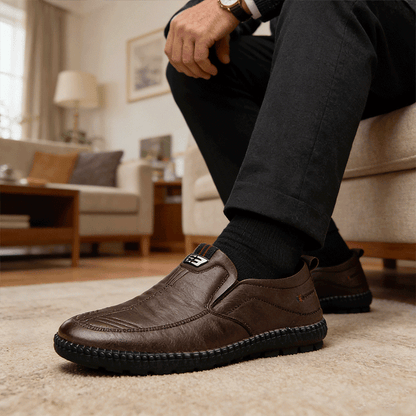 🔥Oferta ograniczona czasowo🔥【39-44】 2026 nowe wygodne skórzane buty męskie-3758662