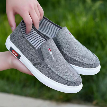 🔥Oferta limitată🔥【Rozmiary 38-45】Męskie płócienne buty casual w stylu retro✅Miękkie i wygodne