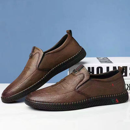 👞[38-44]👞Miękkie skórzane buty dla starszych mężczyzn｜Oddychające i wygodne｜Chodzenie bez zmęczenia
