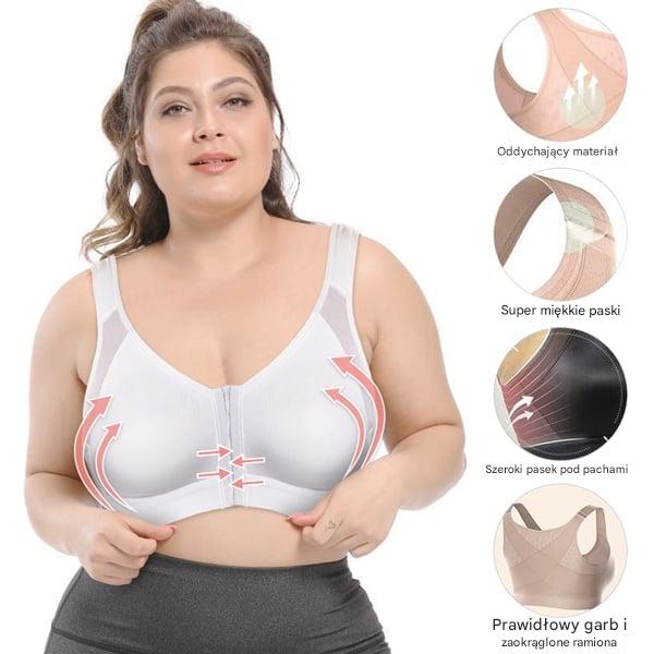 🥰 Oferta ograniczona czasowo pod koniec miesiąca👙【40-120 kotów】Kup jeden, a otrzymasz dwa gratis, biustonosz z pełnym wsparciem