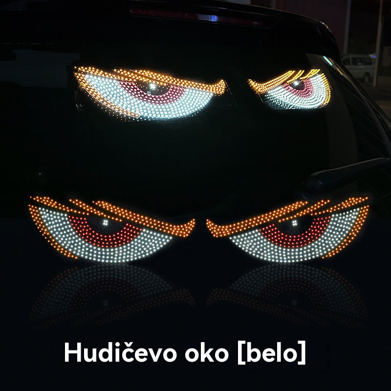 【1 par】💡🎫 Mehak, tanek in prilagodljiv LED zaslon za avtomobile, nastavljiv za domačo uporabo.