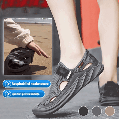 【39-47】✨Męskie sandały letnie, codzienne, oddychające, z miękką podeszwą z siateczki