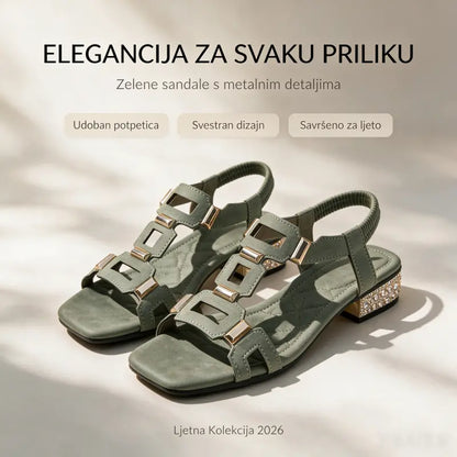 ✨🩰【Sezonska ponuda】【35–43】Ženske udobne rimske sandale od mekane kože – snižena cijena, ograničena ponuda