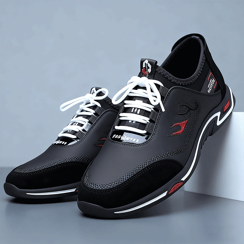 👞Oddychające skórzane buty biznesowe dla mężczyzn ✅ antyzapachowe ✅ miękka skórzana podeszwa ✅ modne i uniwersalne