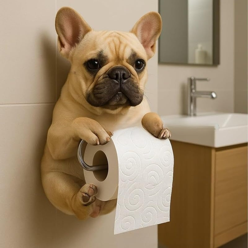 🐕【50% OFF】Držák na toaletní papír s motivem roztomilého štěňátka