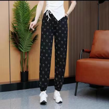 🔥【50% OFF】🔥【40-100 kg】Proljeće i ljeto 2026. Svilene široke hlače visokog struka