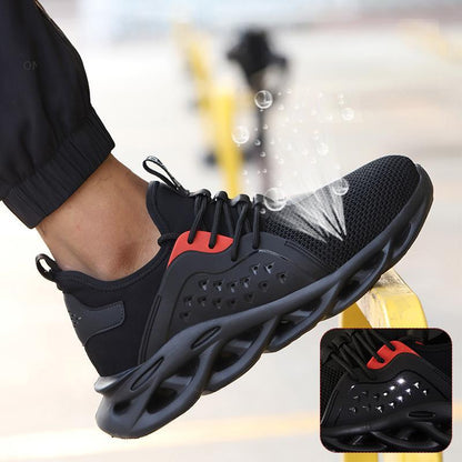 Promocja na koniec miesiąca💥Buty robocze męskie 39-48✅Oddychające i odporne na uderzenia✅Odporne na przebicie✅Antypoślizgowe✅Wygodne