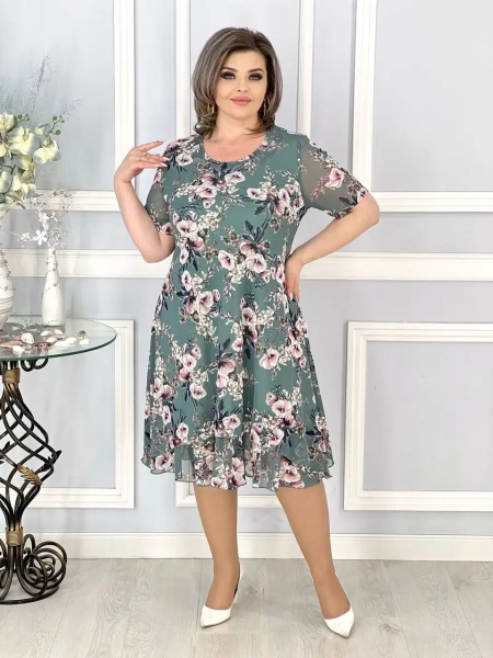👗🌹【50% zniżki】🎁【S-5XL】Nowa letnia damska plisowana spódnica z wysokim stanem i kwiatowym wzorem, modna i wygodna