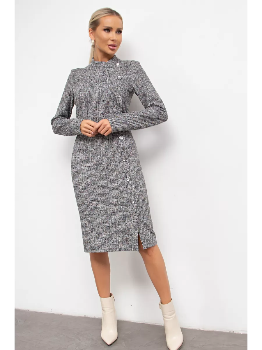 🍂【49% OFF】👗【S-5XL】2024 nowa zimowa damska błyszcząca, wąska elegancka sukienka 3829593