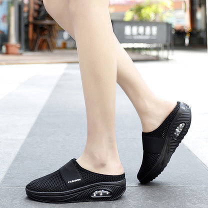 👡🛒【Nowy produkt w obniżonej cenie]】💖🎁【35-43]】Buty z poduszką powietrzną z siateczki Hollow 2026 o wysokiej elastyczności bez męczącego chodzenia