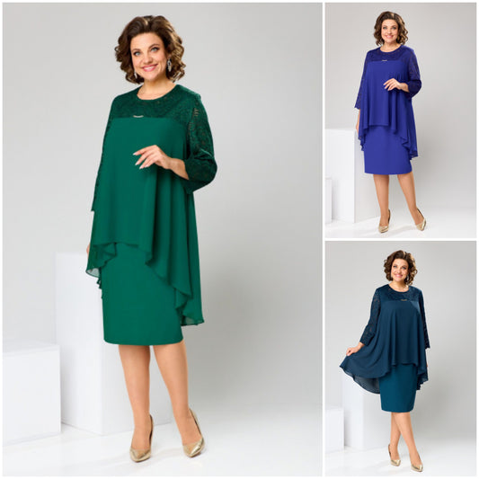 💖【S-5XL】🍁Wysokiej jakości stylowa sukienka na jesień i zimę w nowym stylu