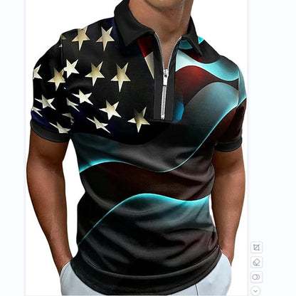 【50% zniżki】【S-6XL】😎2024 nowa męska koszulka polo z krótkim rękawem 3918248