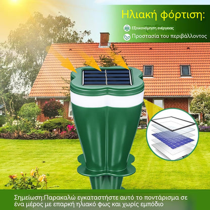 Posebna ponuda — 50% popusta ☘️ Vodootporni solarni repelent za životinje