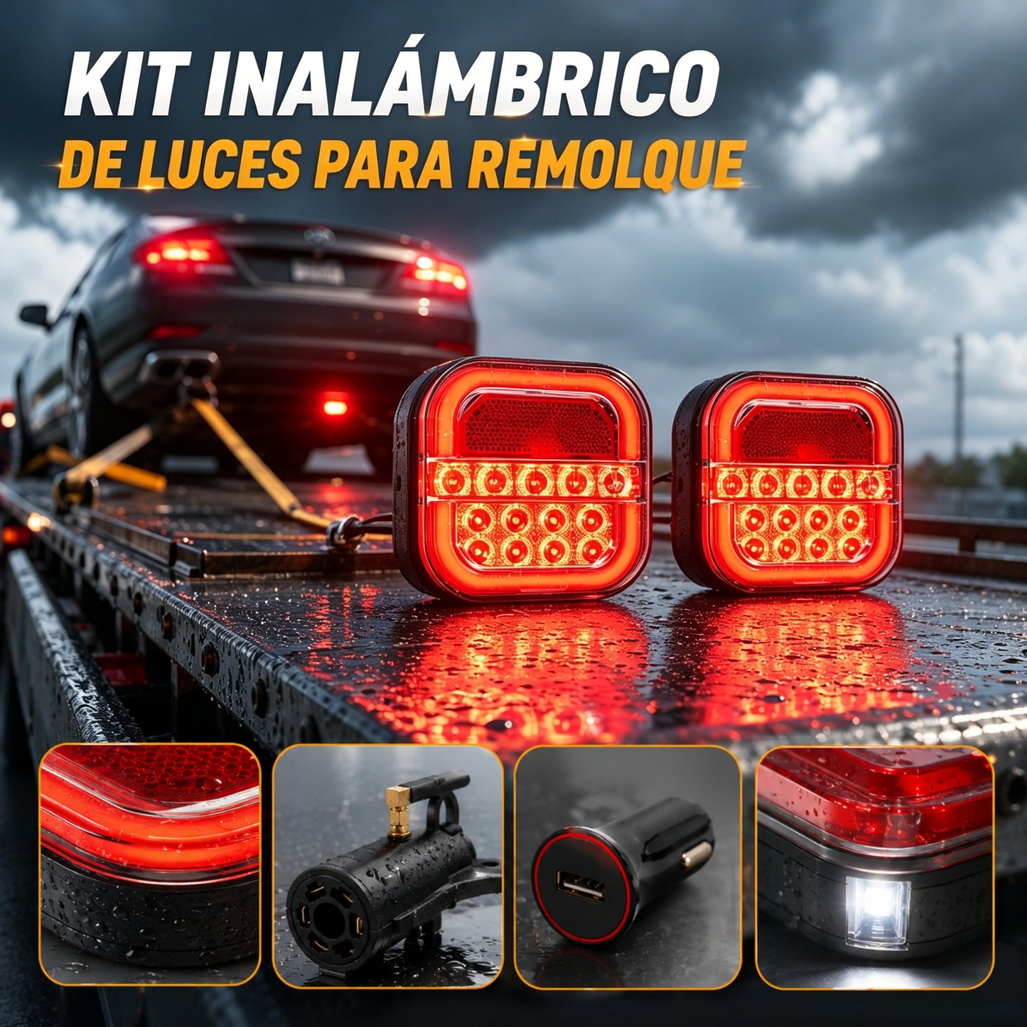 🚦【Univerzalna 12V/24V】🚦 LED svjetla za prikolicu automobila