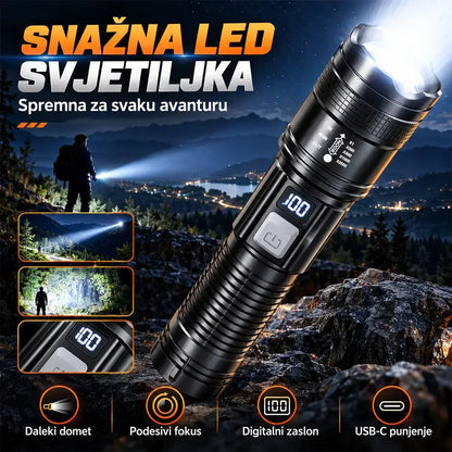 🆕🔦Nova vanjska patrolna svjetiljka, snažna svjetiljka dugog dometa
