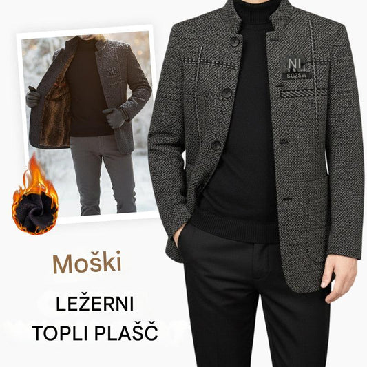 🧥 40 % popust! 🔥 Moška 3D zimska jakna - debela in odporna proti vetru, idealna za hladno vreme na prostem ❄️✨ [40–90 kg]