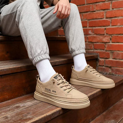 🔥 Promocja 50% taniej【Rozmiary 39-44】Nowe buty codzienne z miękkiej skóry bydlęcej dla mężczyzn na sezon 2025 jesień-zima