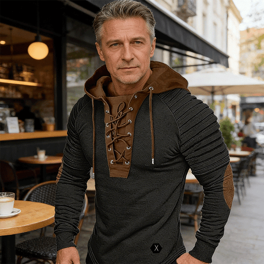 💥【S-3XL】Nowa męska luźna bluza z kapturem na jesień/zimę