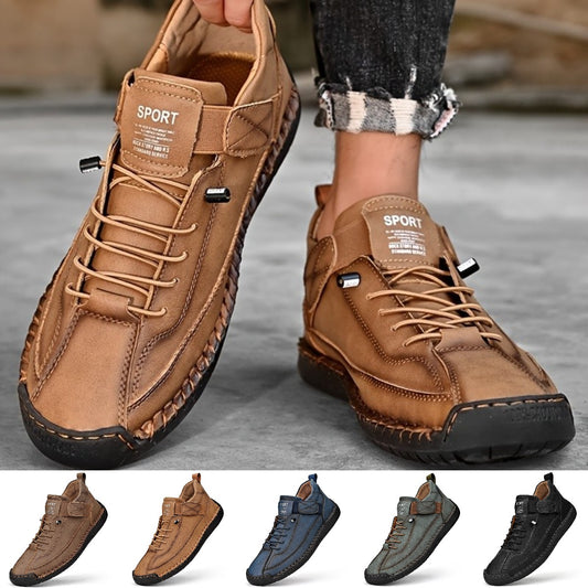 【30% OFF】【38-48】Casual obuwie męskie na co dzień, robocze, outdoorowe, szyte buty 3872827