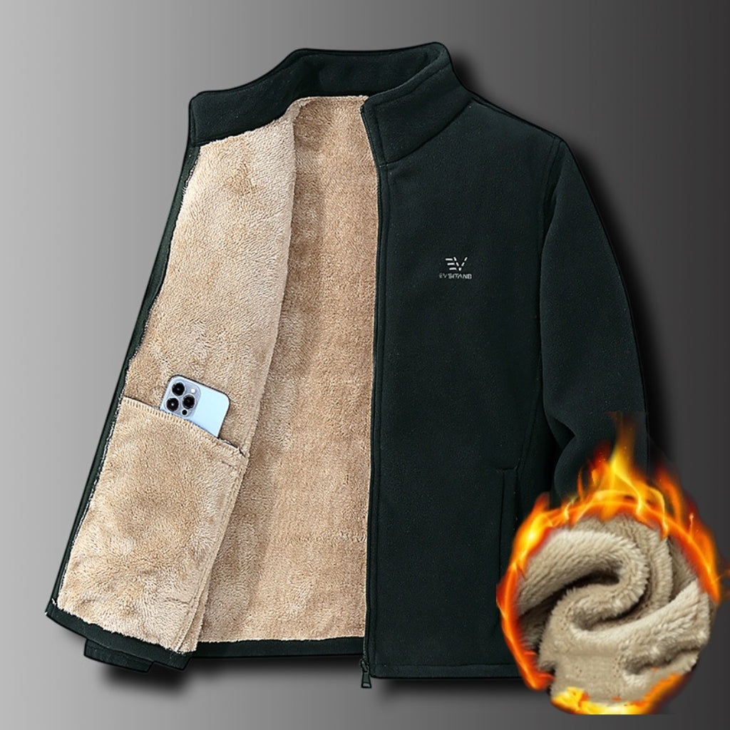 【M-5XL】Jesenska in zimska podložena in odebeljena topla ohlapna jakna moška moška oblačila