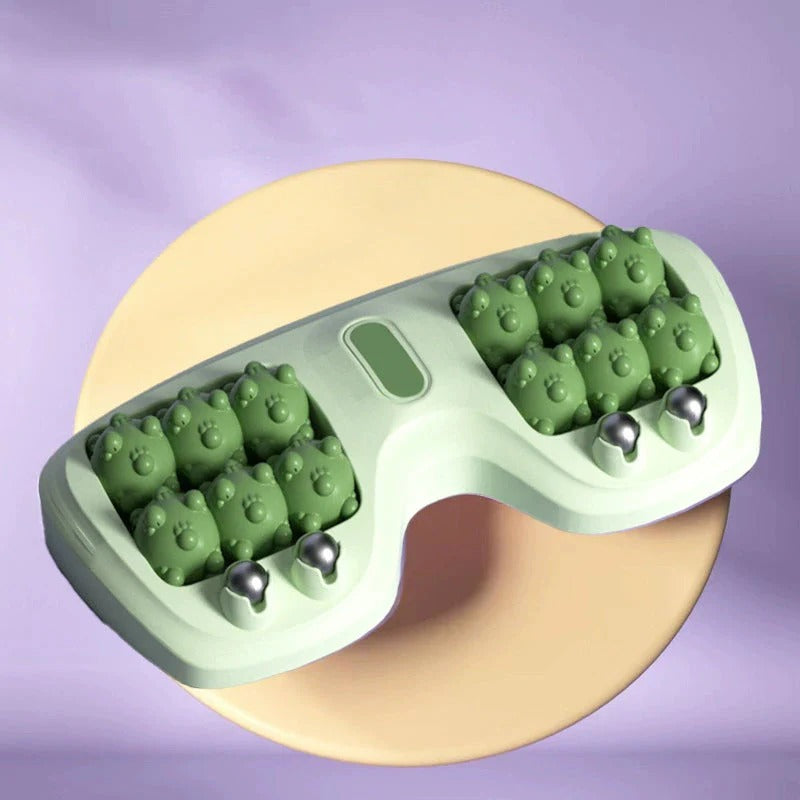 [Časově omezený výprodej] 🔥Novinka💜 Přenosný masážní přístroj na nohy s dvojitým válečkem💜