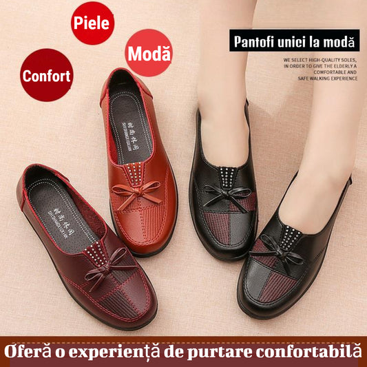 【Każda para z 50% rabatem】【35-41】Nowe miękkie skórzane buty płaskie, buty casual