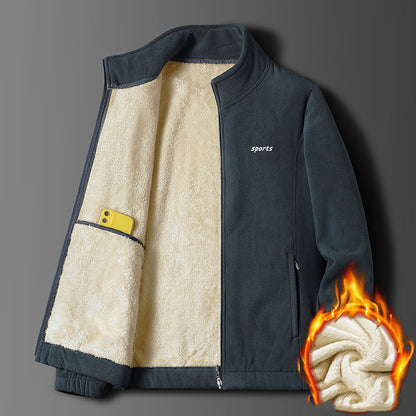 🔥⛄【M-5XL】Nova muška jakna od debele janjeće kože za jesen i zimu, moderna, topla i svestrana