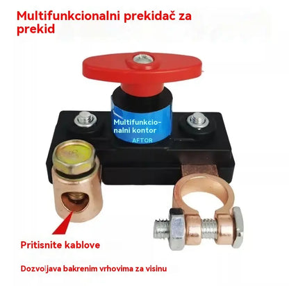 🔥【Kupite 1, dobijte 1 gratis】🔋🚗Prekidač za isključivanje akumulatora automobila