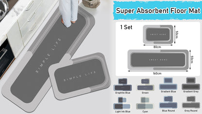 🔥[50% rabatu] 🔥Dywan domowy o doskonałej absorpcji wody_3617459
