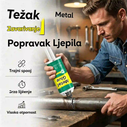 【Kúpte dva, jeden dostanete zadarmo】26 eur🔥Časovo obmedzená zľava 50 %! 🛠️Vysokopevnostné AB lepidlo na opravu kovov