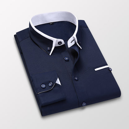 🎉【M-5XL】🔥👔 Letnia nowość, oddychająca męska koszula biznesowa w stylu casual