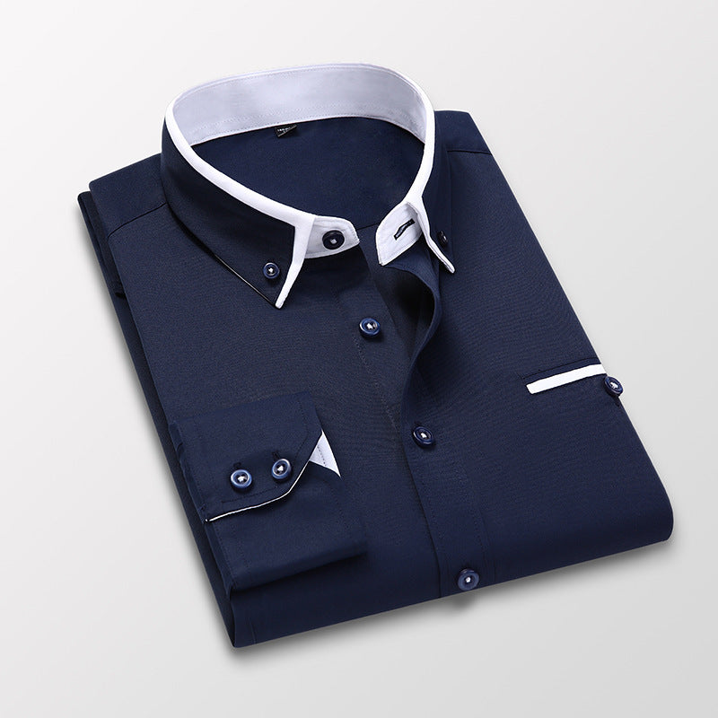 🎉【M-5XL】🔥👔 Letnia nowość, oddychająca męska koszula biznesowa w stylu casual