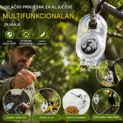 【Kupite 2, dobijte 2 gratis】Vanjska opružna zamka, samoblokirajuća zamka visoke osjetljivosti