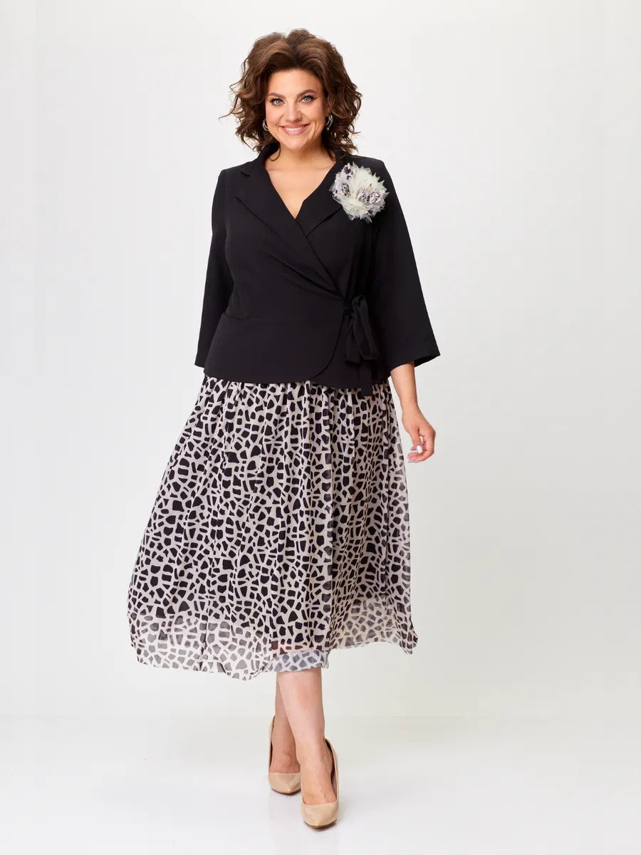 😍🎉【S-5XL】2025 nowa letnia modna i elegancka sukienka, wygodna i przewiewna, odpowiednia na każdą okazję