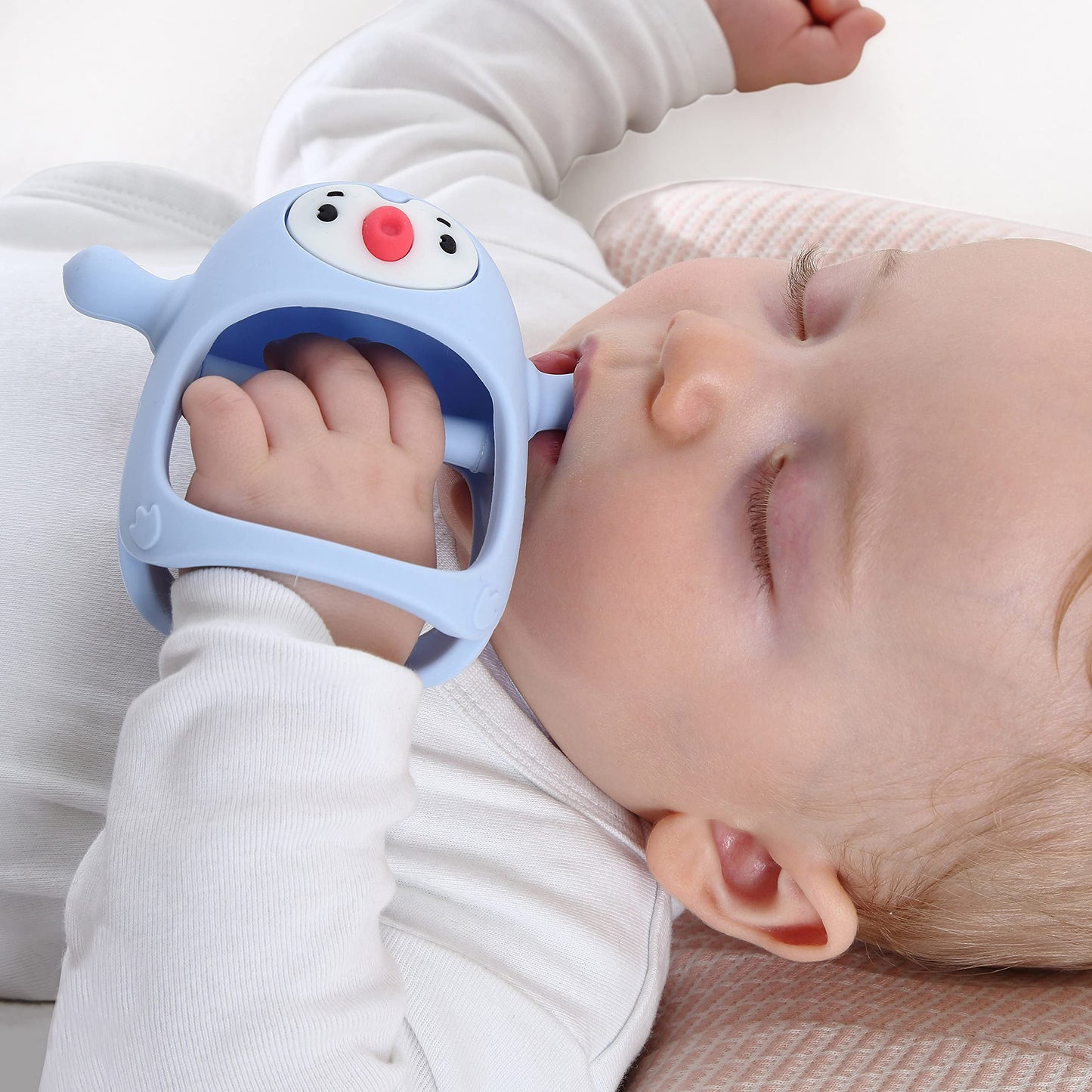 💝【Kupite 1, dobite 1 gratis】👼Silikonsko grizalo za dojenčke od 0 do 12 mesecev, 🍼Dodica za dojenje