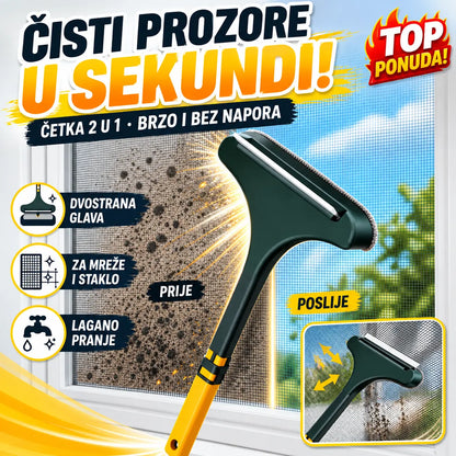 ✨Multifunkcionalna četka za čišćenje 2 u 1✨ Iznimno učinkovit pomoćnik pri čišćenju