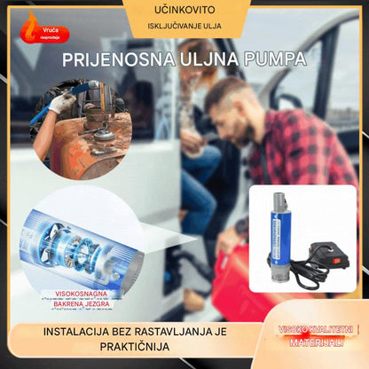 🔥Nova Denachi 21V litijeva baterijska pumpa za ulje (dvostruka namjena pumpa za ulje/vodu)