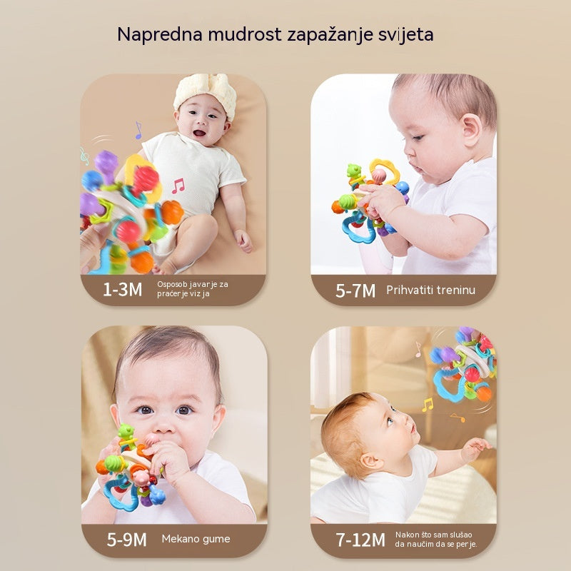 🎁👶👶Savršeni pokloni za dječake i djevojčice: Senzorne igračke za nicanje zubića za malu djecu