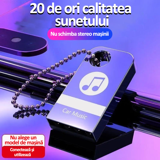 🎵【Muzyka USB】Zawiera 3000 utworów, 300 klipów wideo, efekty dźwiękowe 6D-