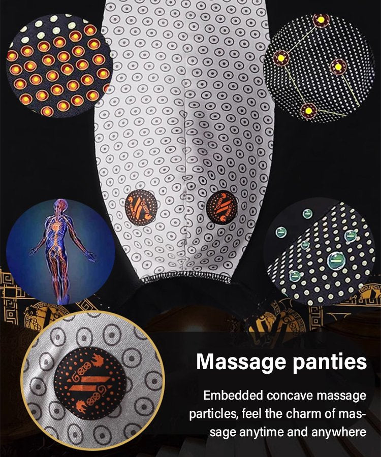 🔥Łącznie 4 sztuki🔥2024 Luksusowe magnetyczne bokserki męskie--3718357